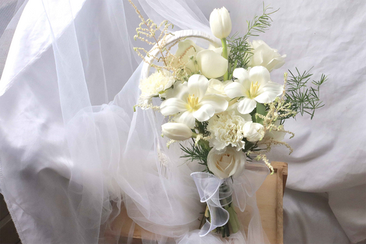 Fresh Bridal Bouquet Flower Care