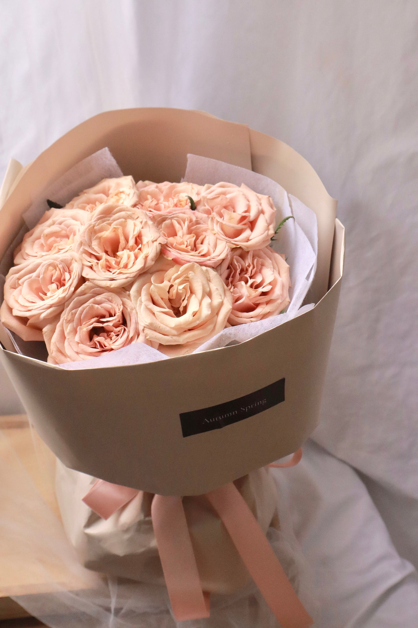Riley Cuppuccino Rose Bouquet