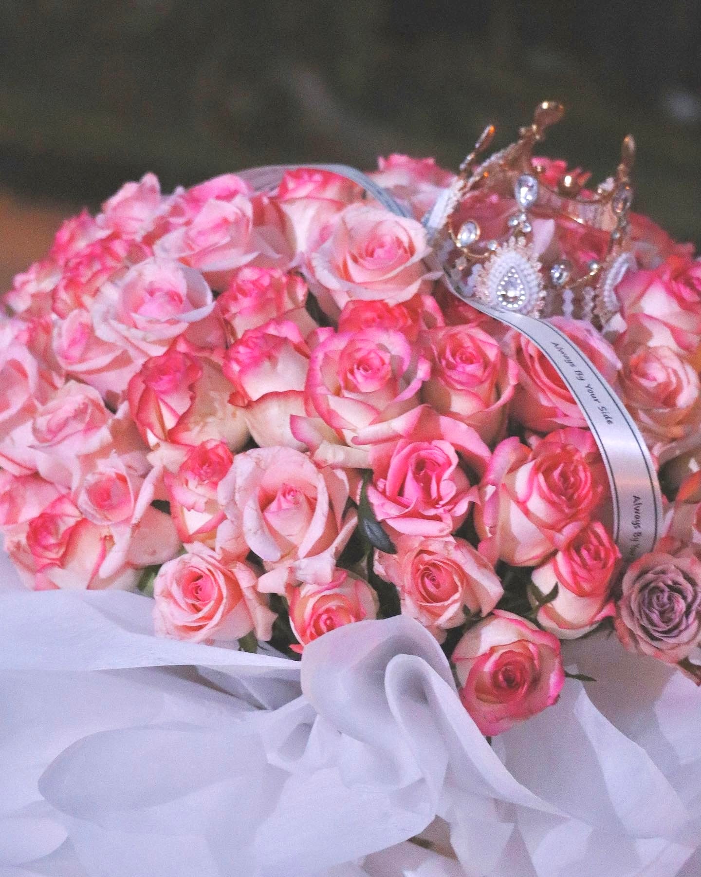 Royal Pink Rose Bouquet