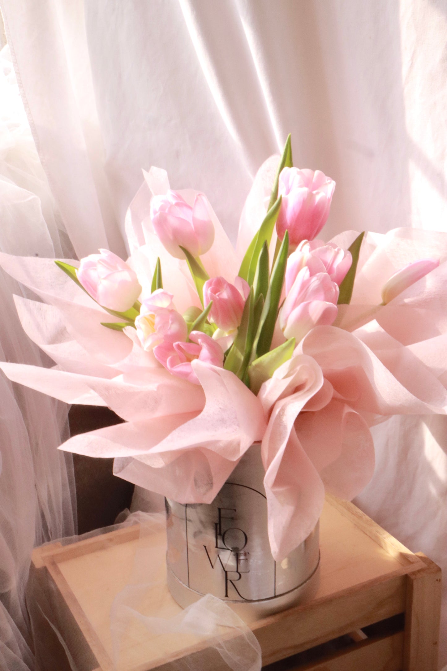 Tulip Delight Flower Box