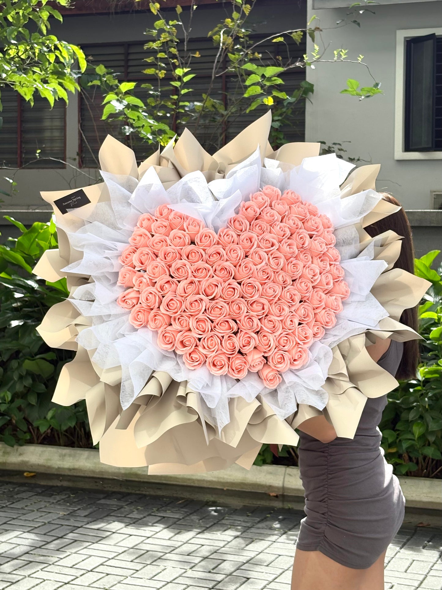Endless Pink Promise 99 stalks soap flower