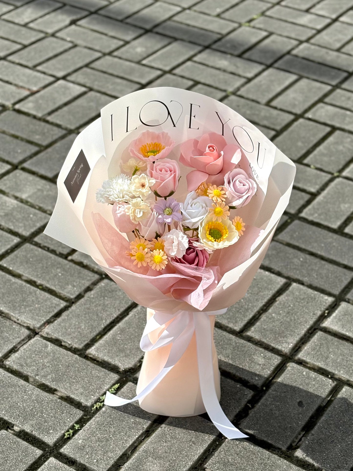 Forever in Bloom Soap Flower Bouquet