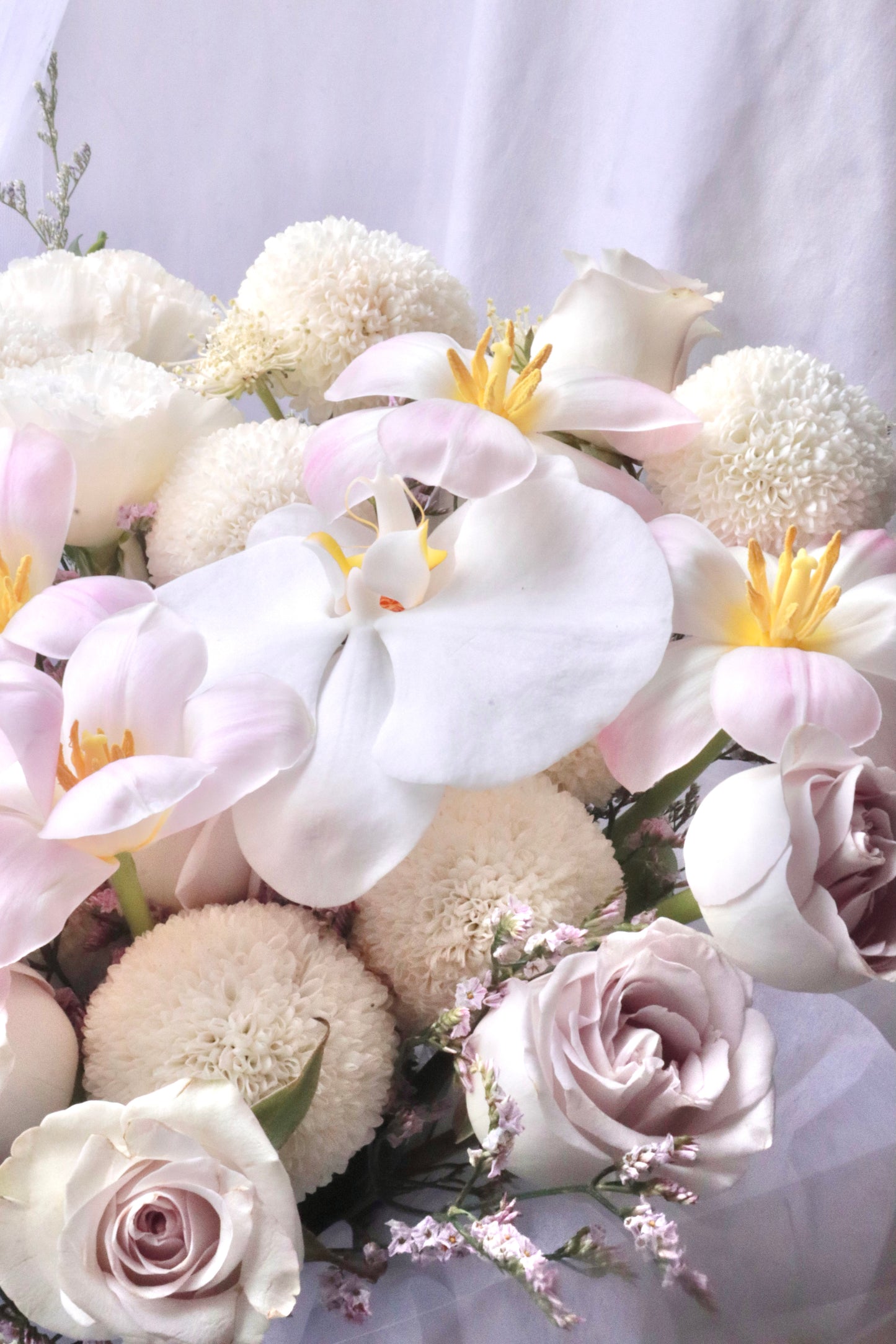 Tranquil Petal Mixed Flower Bouquet