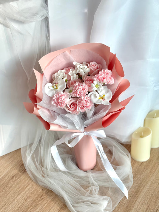 Delicate Blooms Soap Flower Bouquet