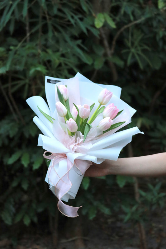Forte Pink Tulip Bouquet