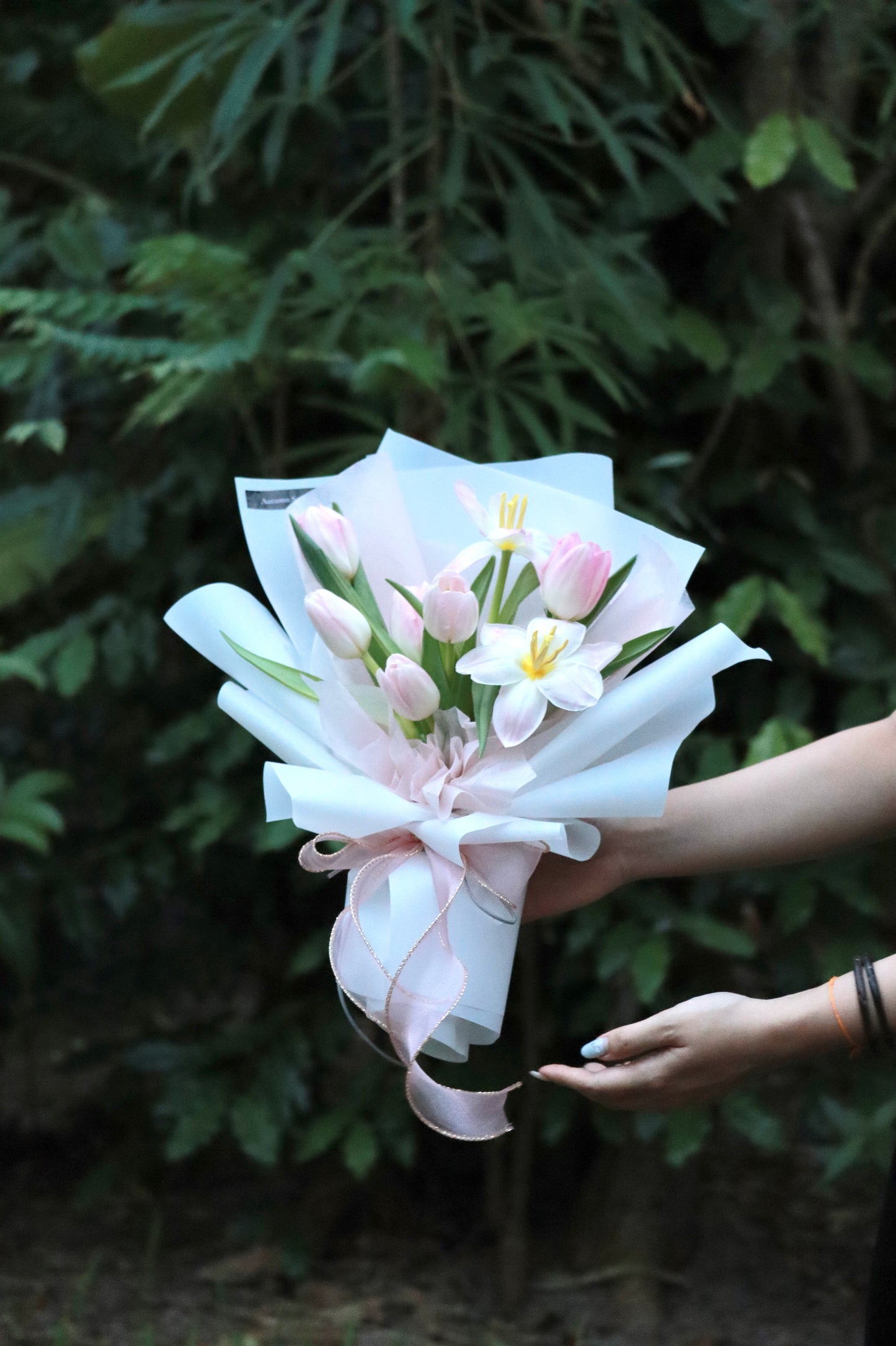 Forte Pink Tulip Bouquet
