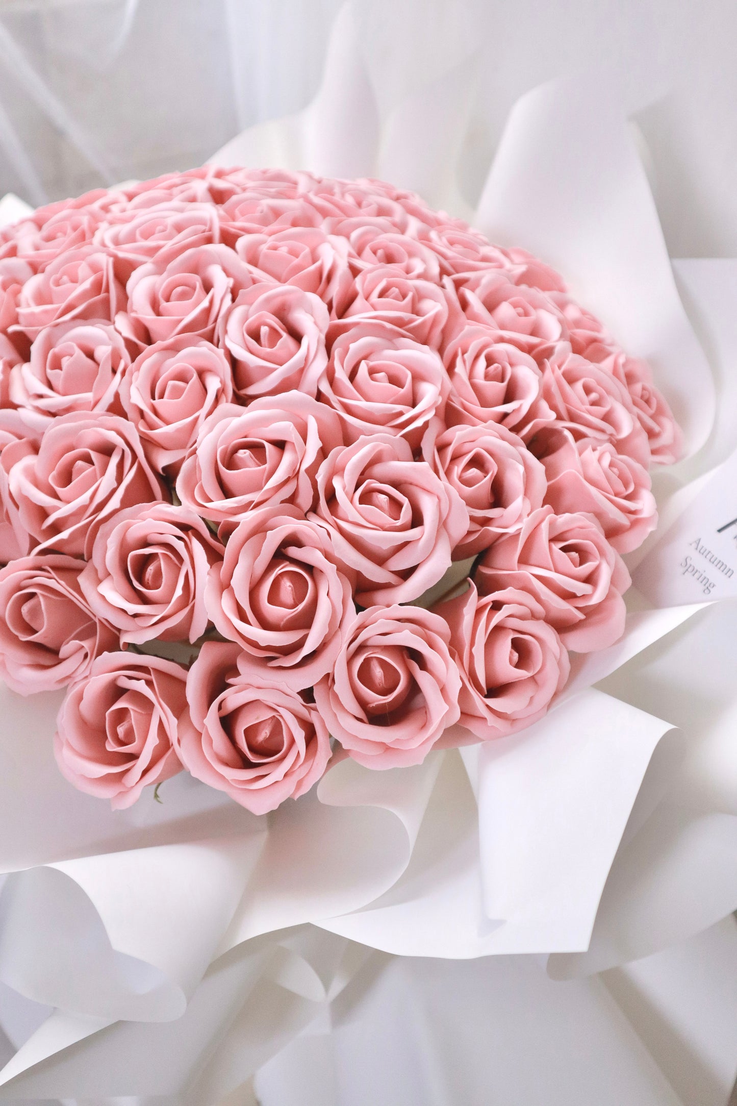 Siena Pink Soap Rose Bouquet