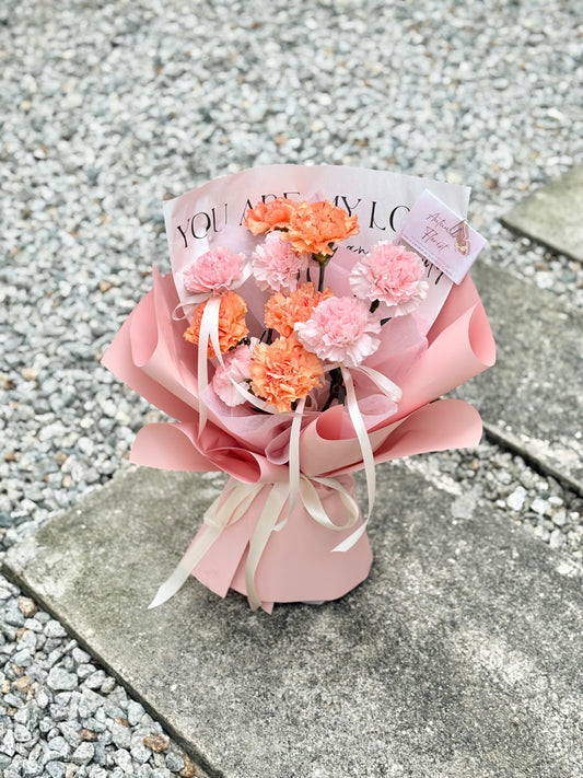 The Flower of Mother’s Love Carnation Bouquet