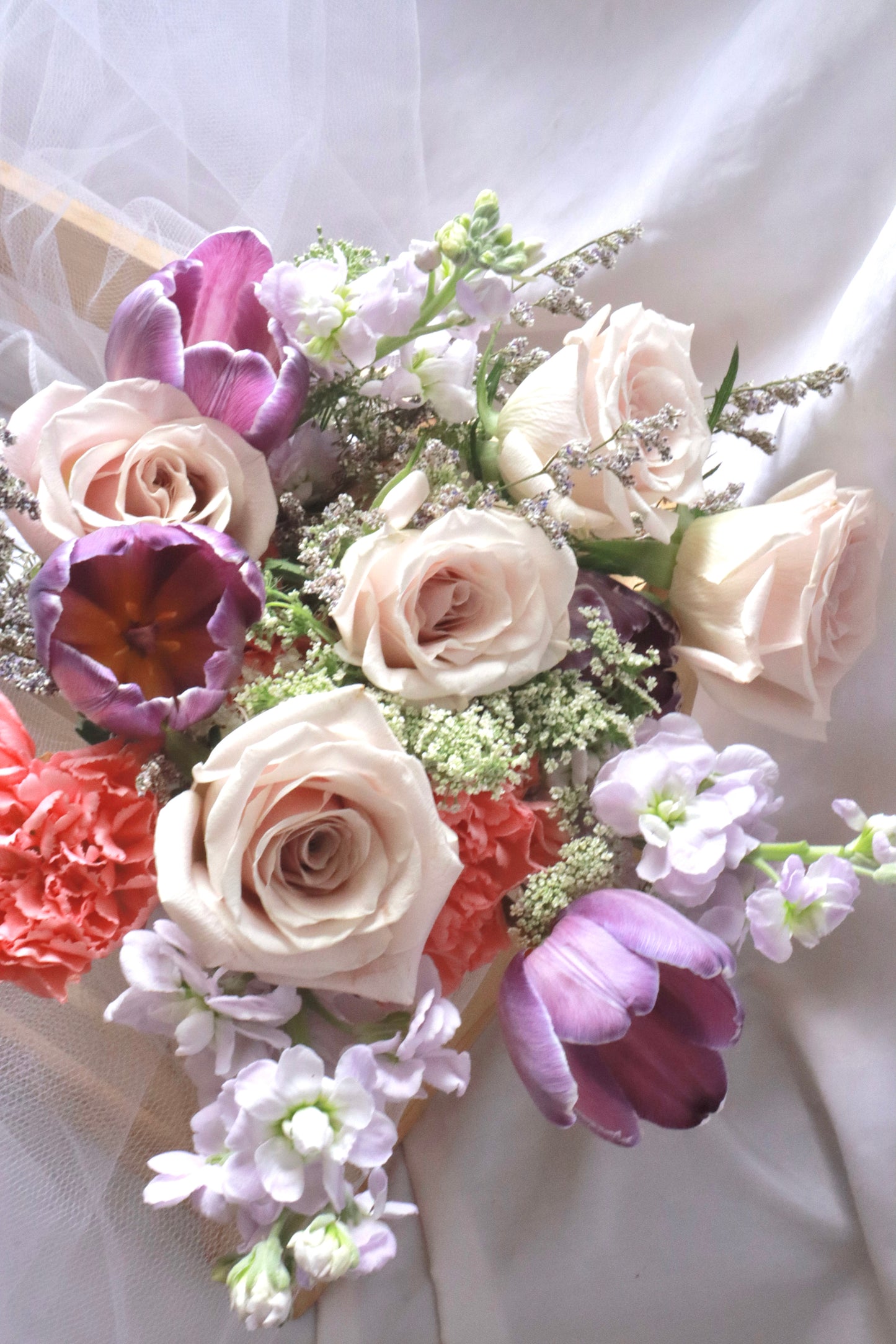 Inthira Mixed Flower Bridal Bouquet