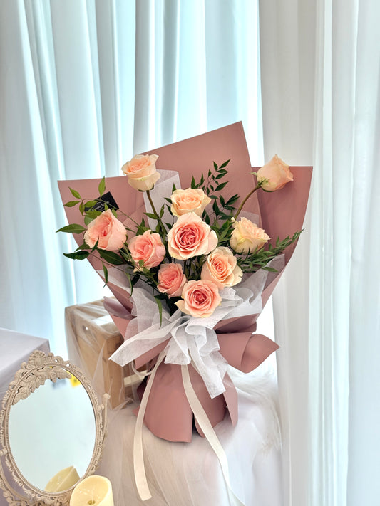 Wild Rose Flower Bouquet