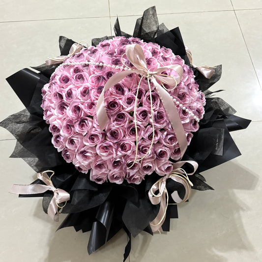 Eternal Eclipse 99 Stalks soap flower