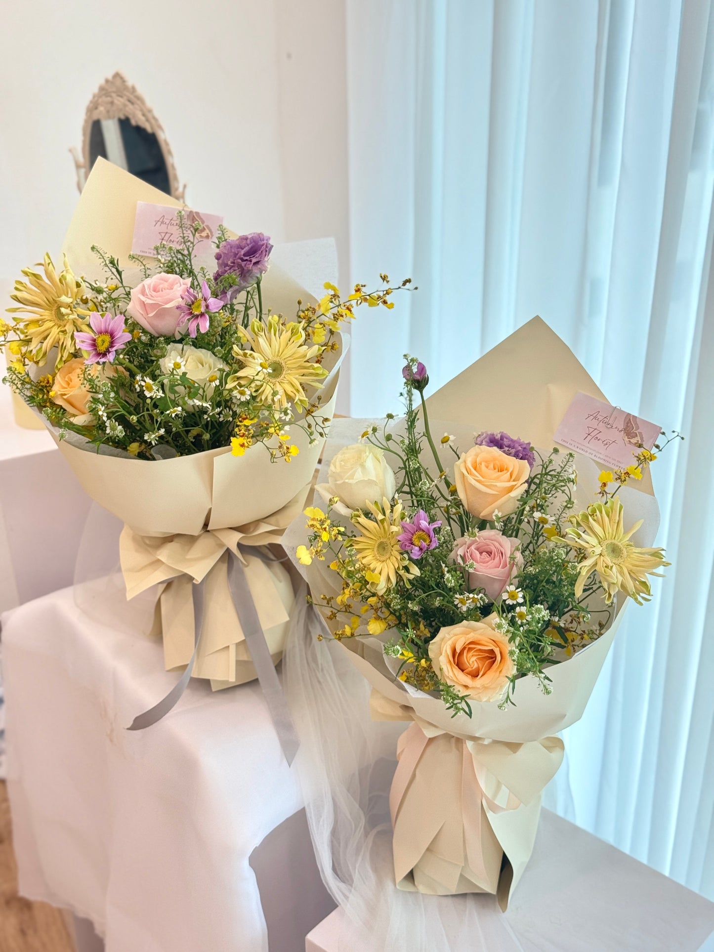 France Garden Mixed Flower Bouquet