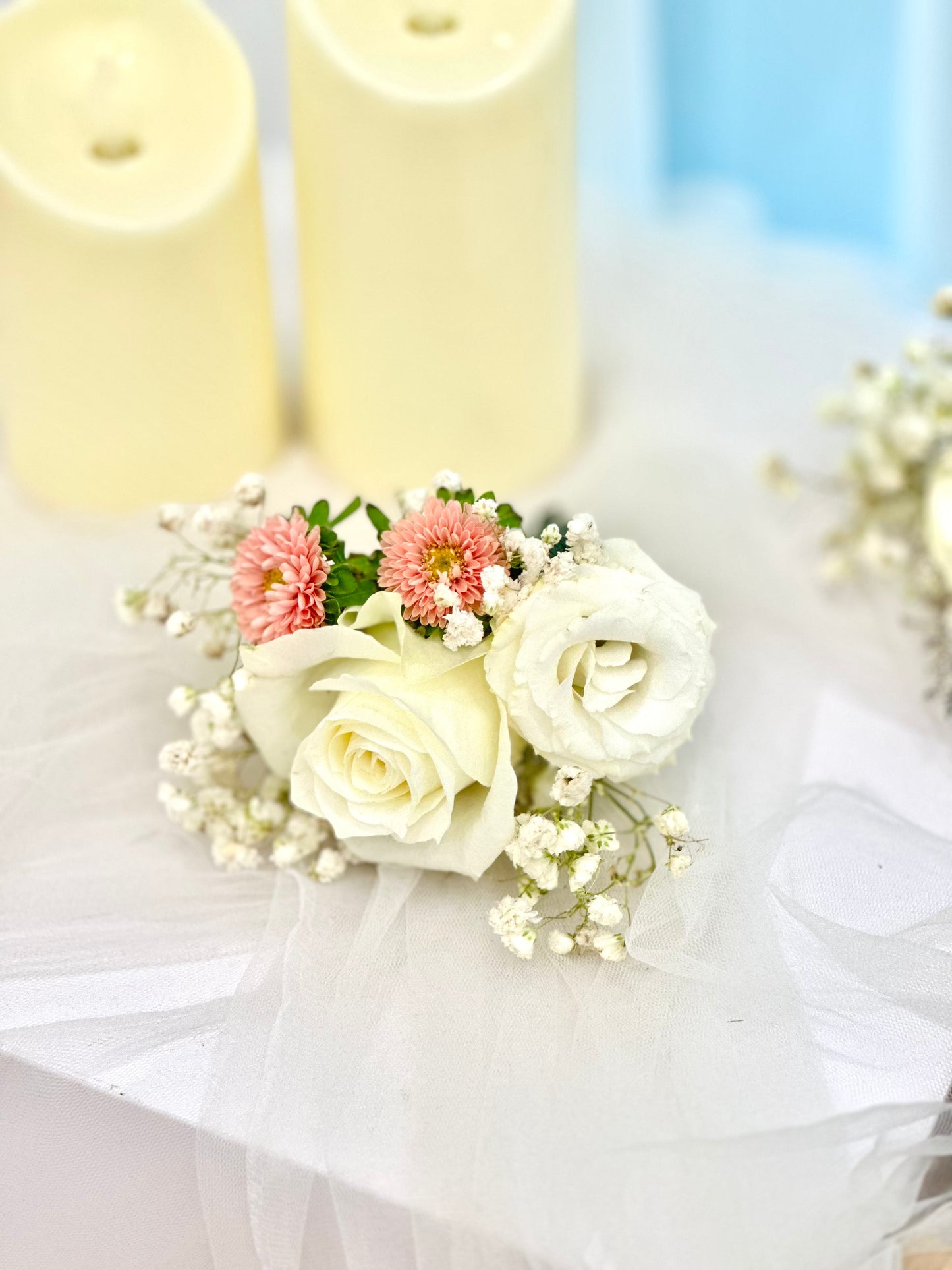 Classic White Boutonniere
