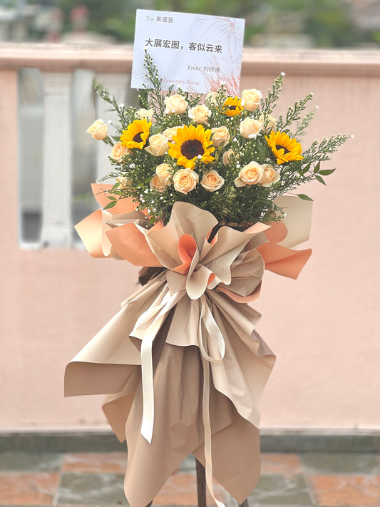Soaring Sucess Grand Opening Flower Stand