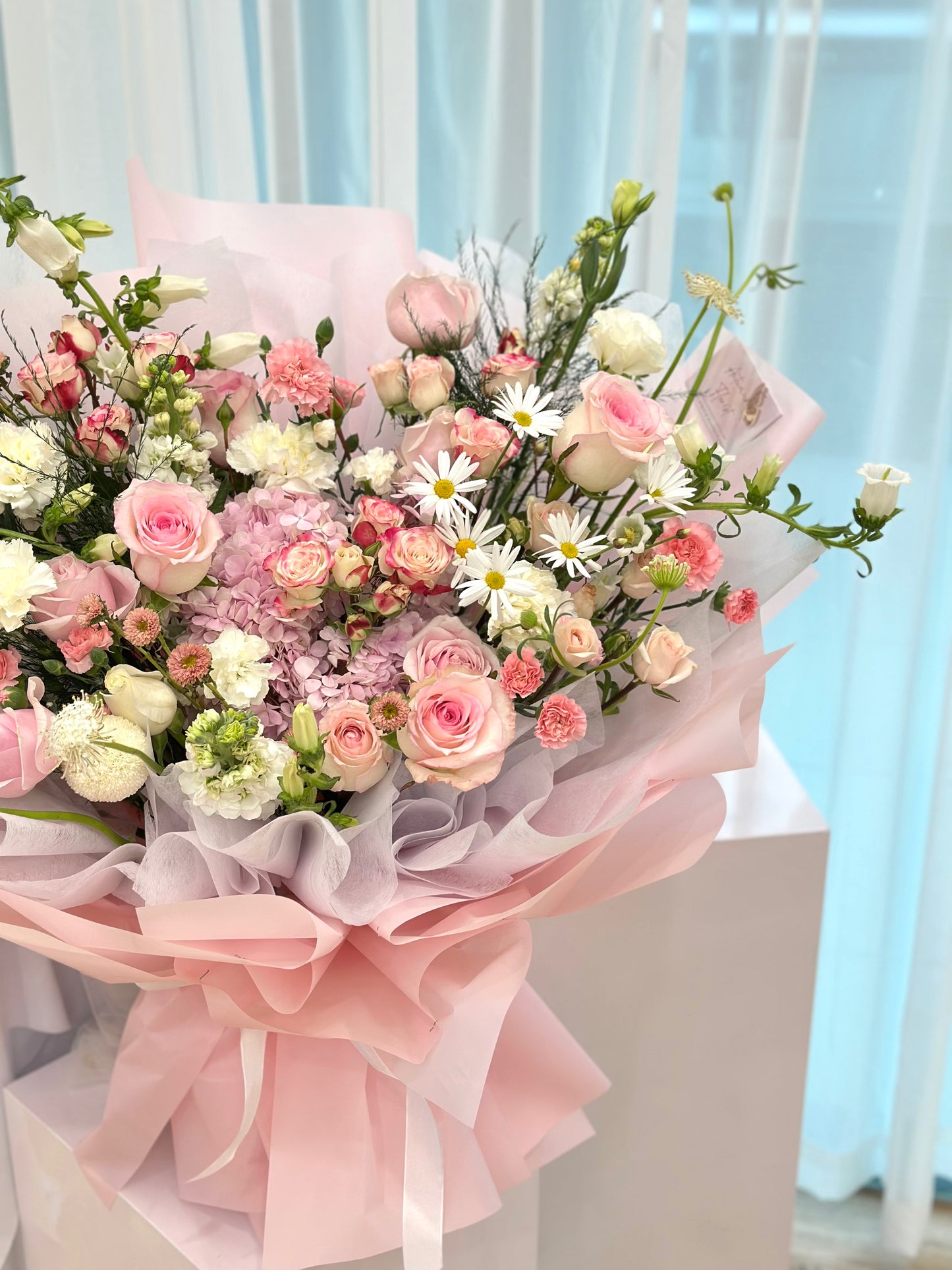 Celestial Harmony XL Pink Theme Mixed Flower bouquet