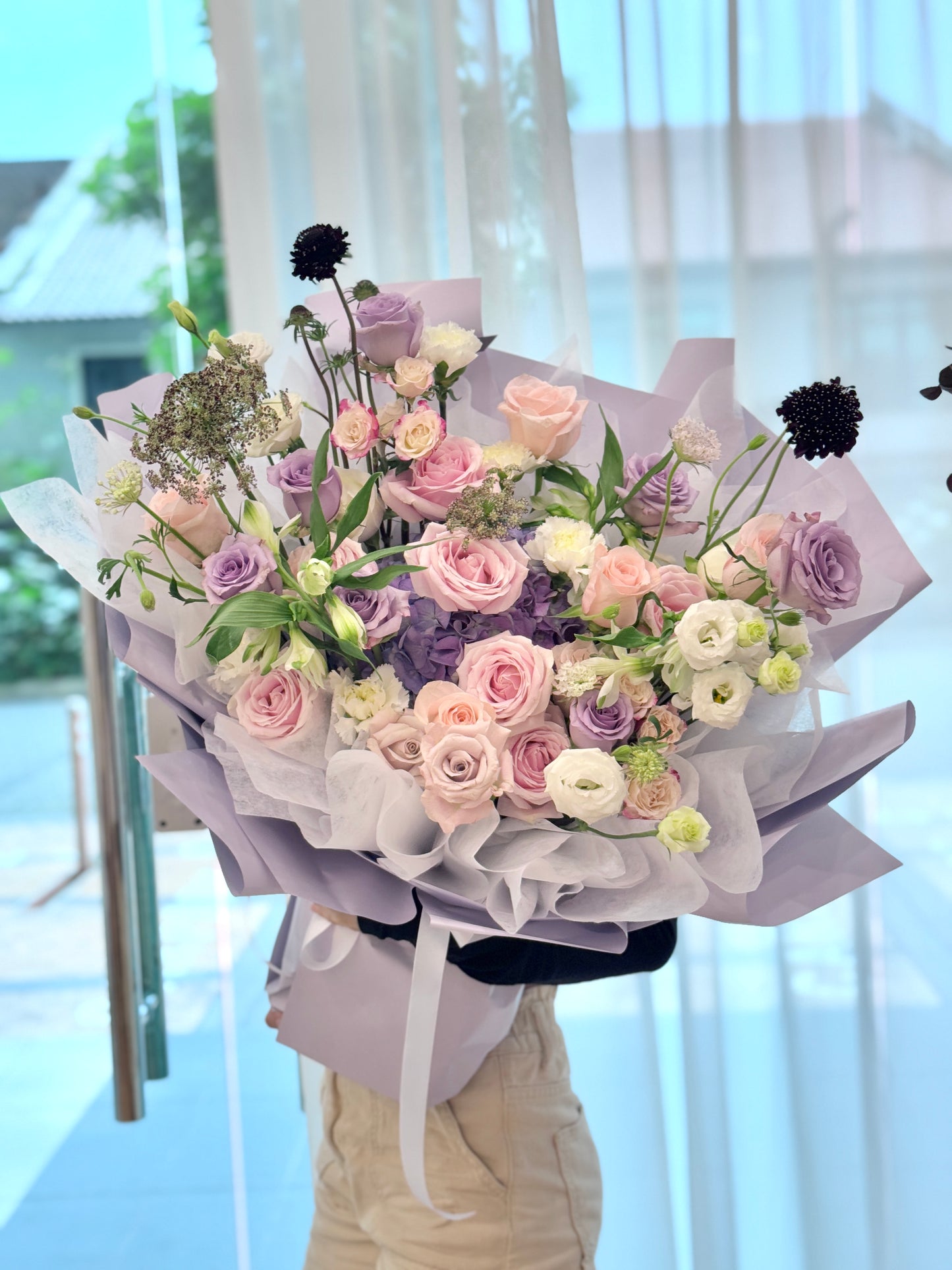 Violet Dreamy XL Mixed Florals