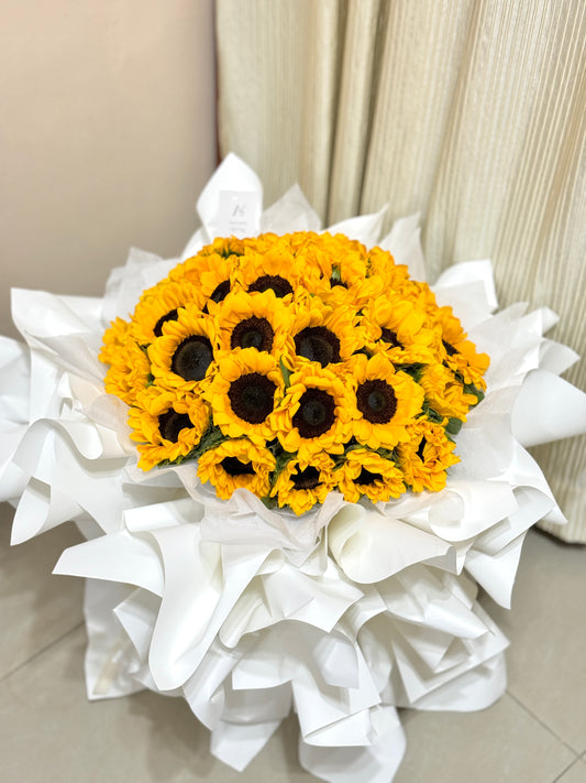 Gloria Sunflower Proposal Bouquet