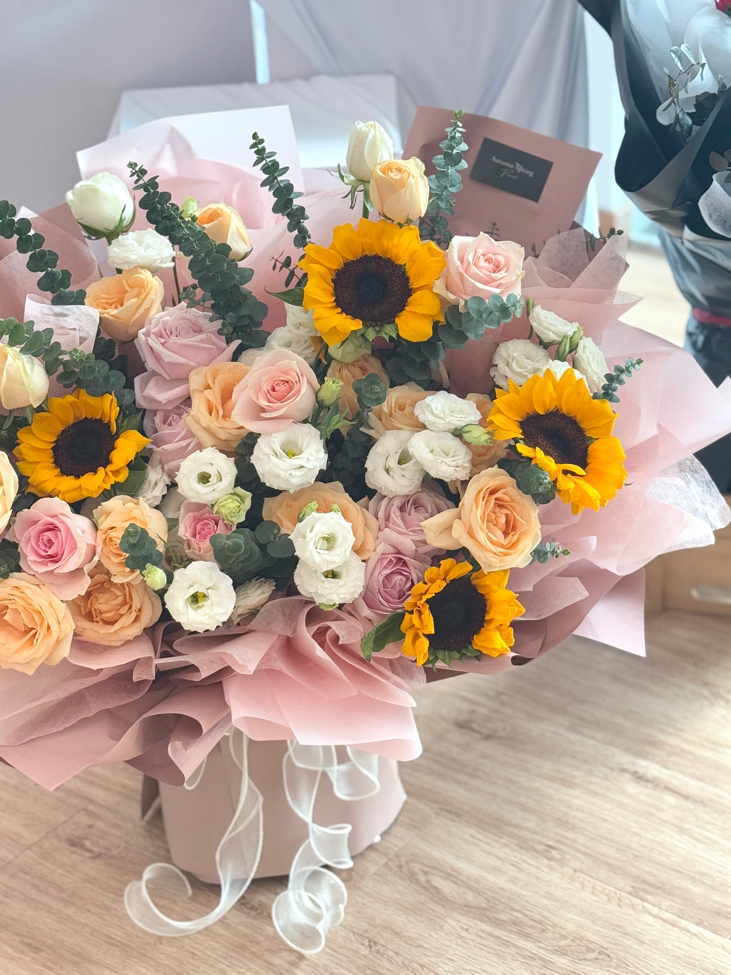 Golden Giant XL Sunflower Mixed Flower Bouquets