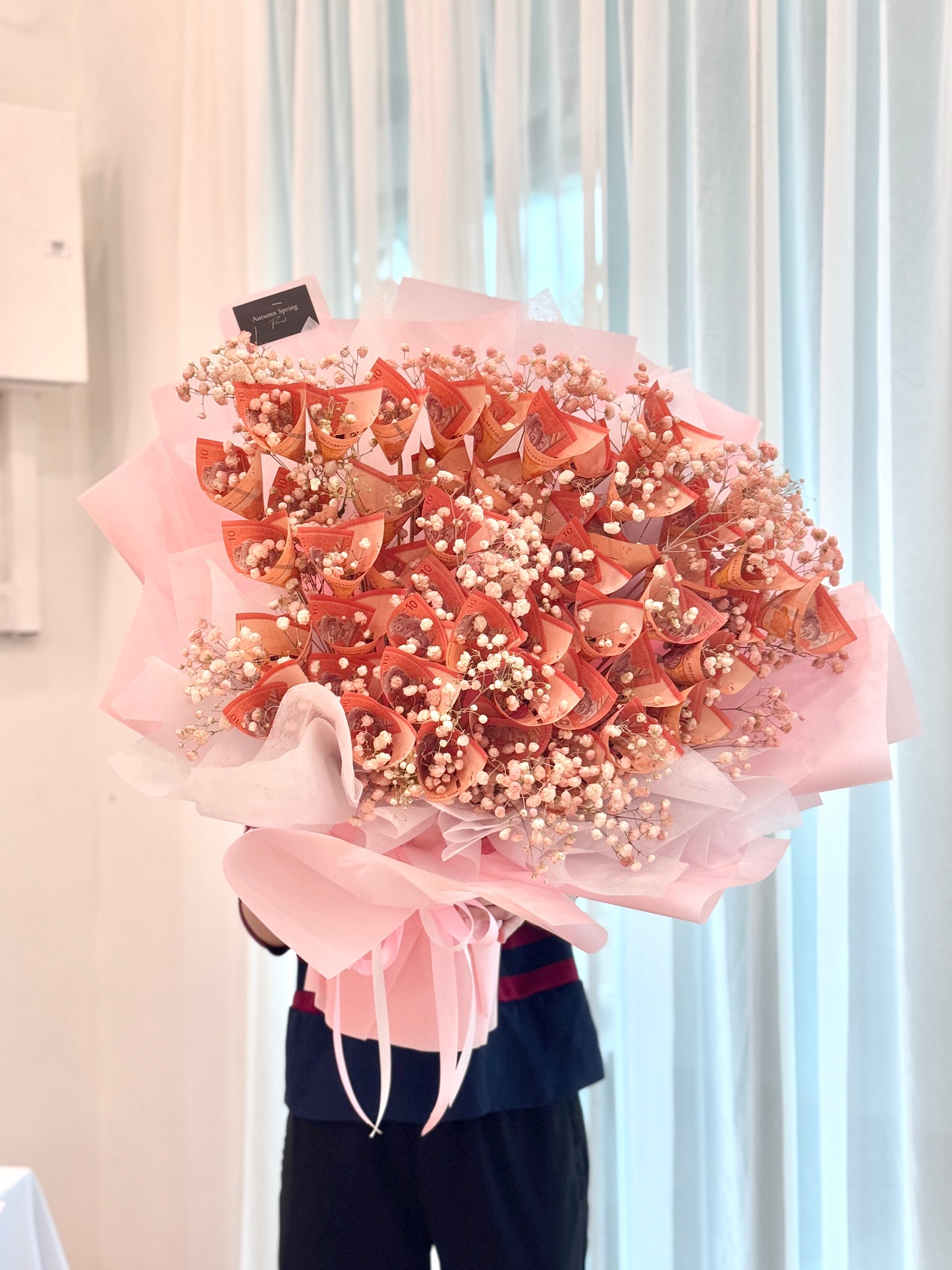 Golden Glow Money Bouquets