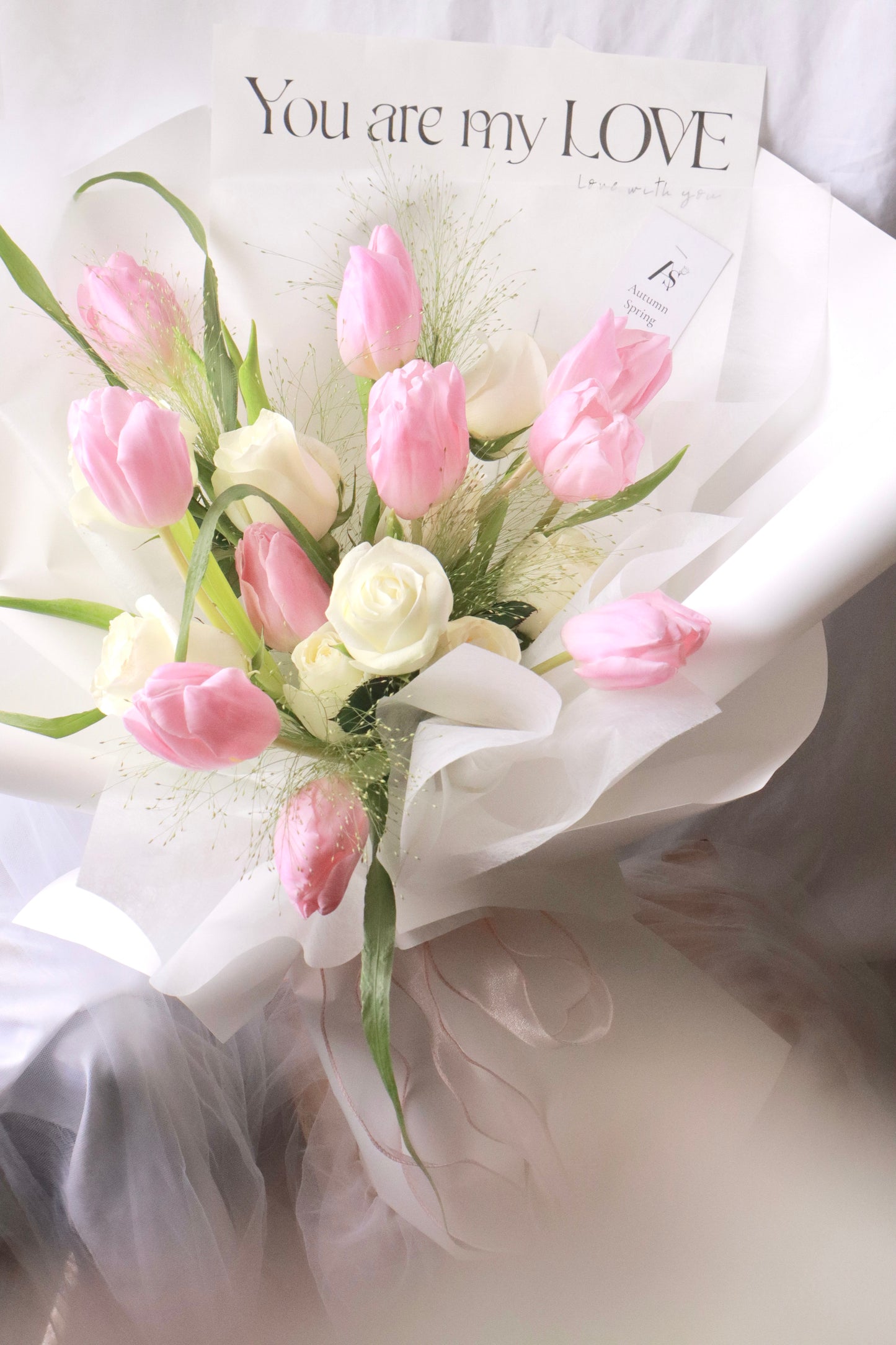 Serenity Tulip Bouquet