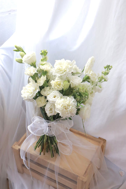 Lauren White Bridal Bouquet