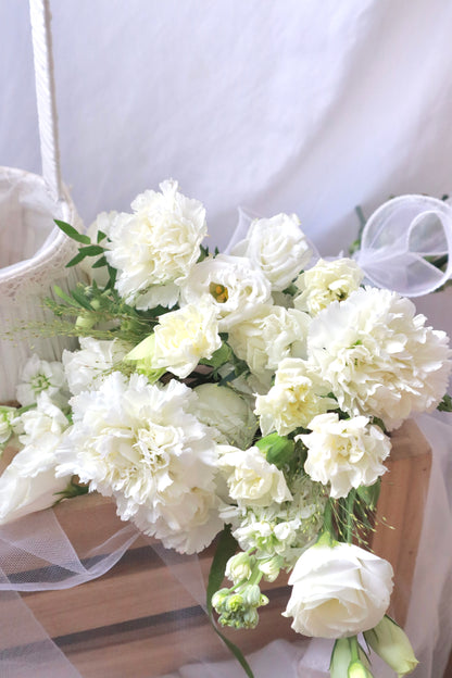 Lauren White Bridal Bouquet