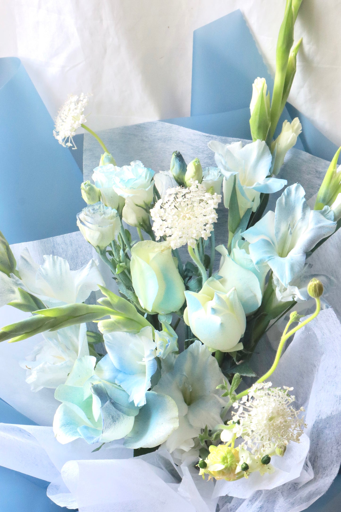 Azure Dreams Mixed Flower Bouquet