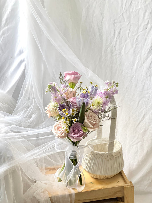 Purple Hue Bridal Bouquet