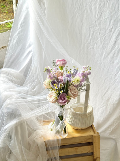 Purple Hue Bridal Bouquet