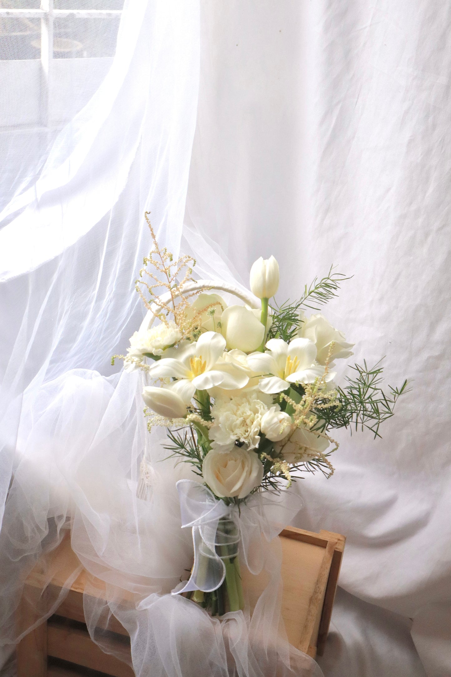 Abigail White Bridal Bouquet