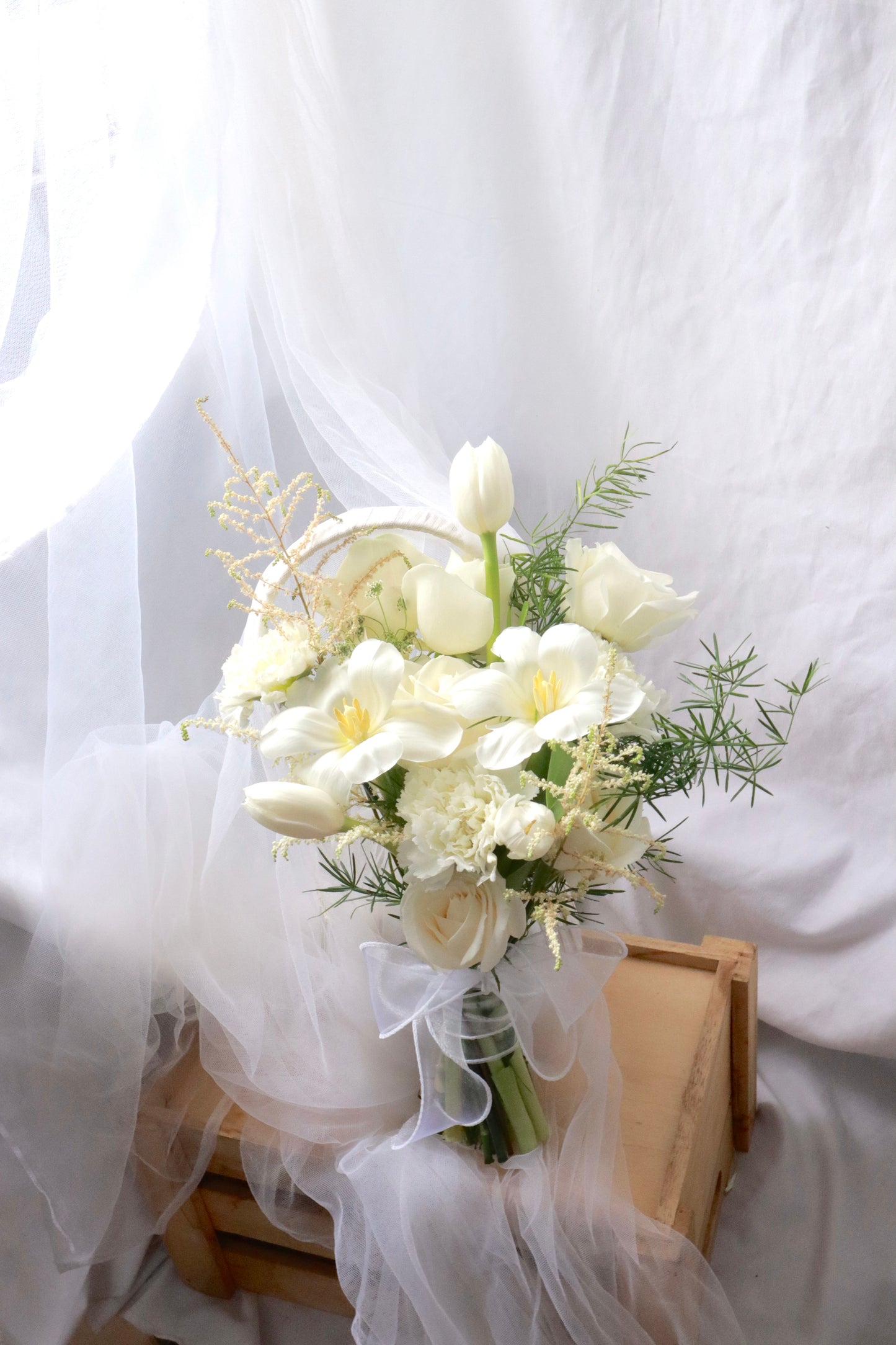 Abigail White Bridal Bouquet