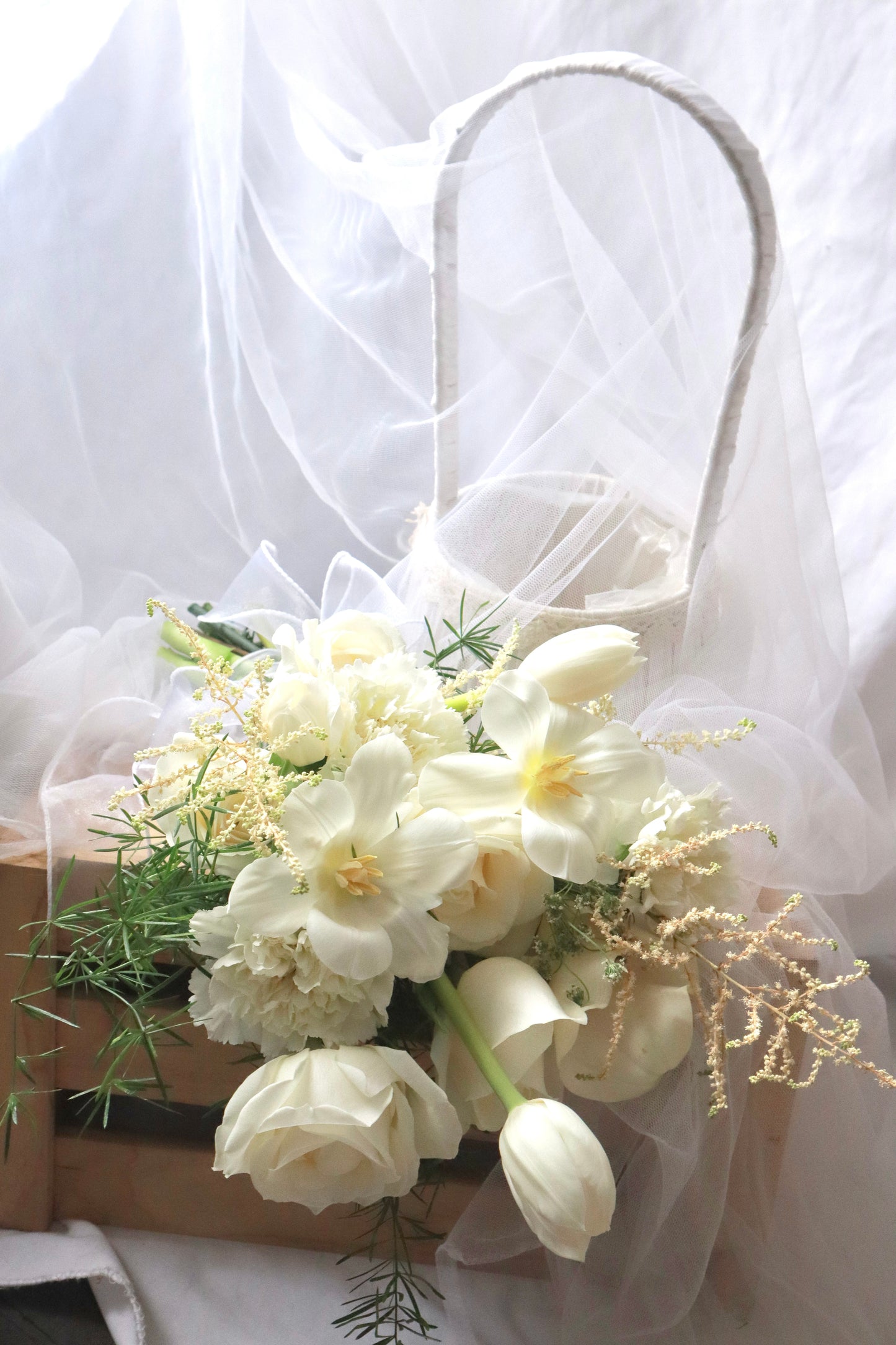 Abigail White Bridal Bouquet