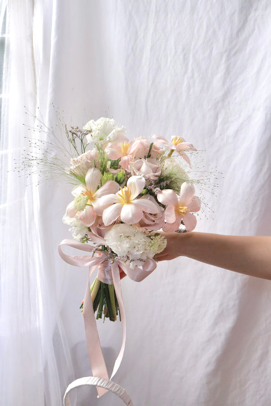 Harper Pink Tulip Bridal Bouquet