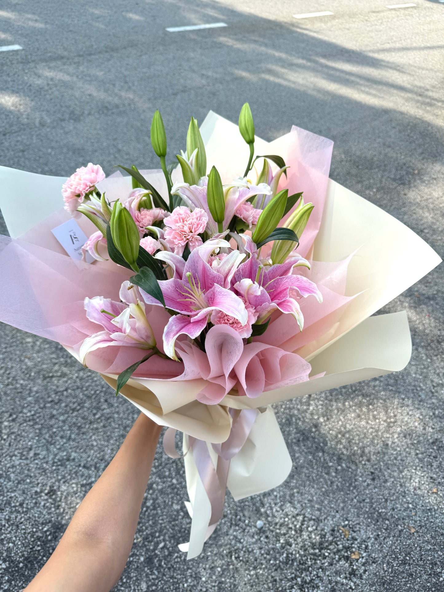 PInk Lily Bouquet