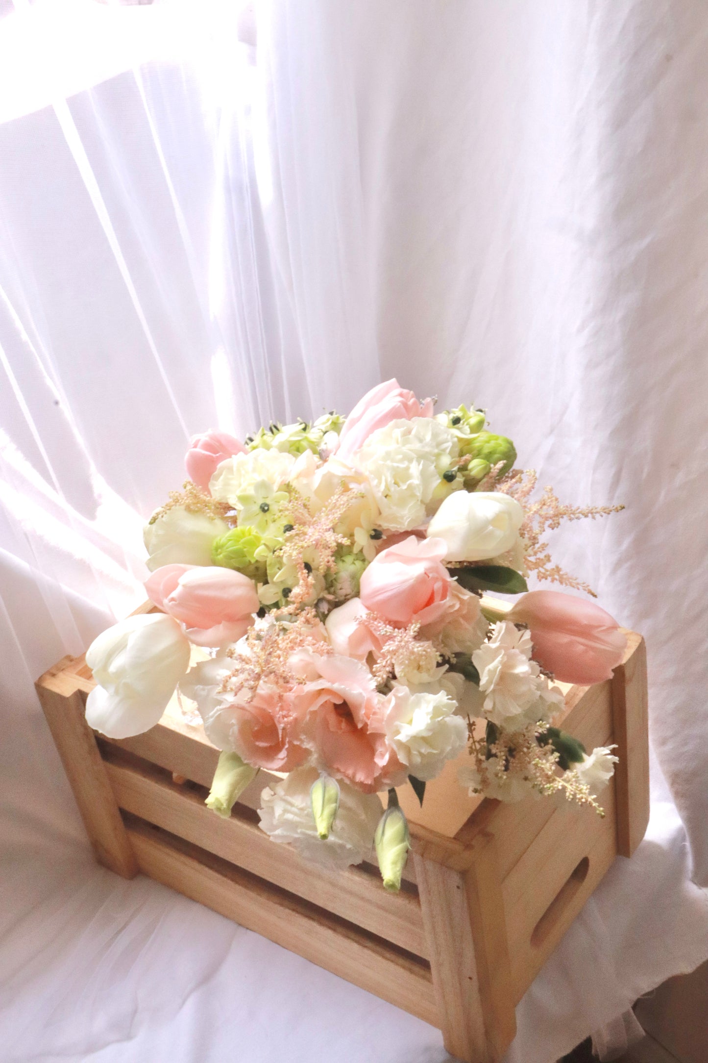 Ivory Kiss Bridal Wedding Bouquet