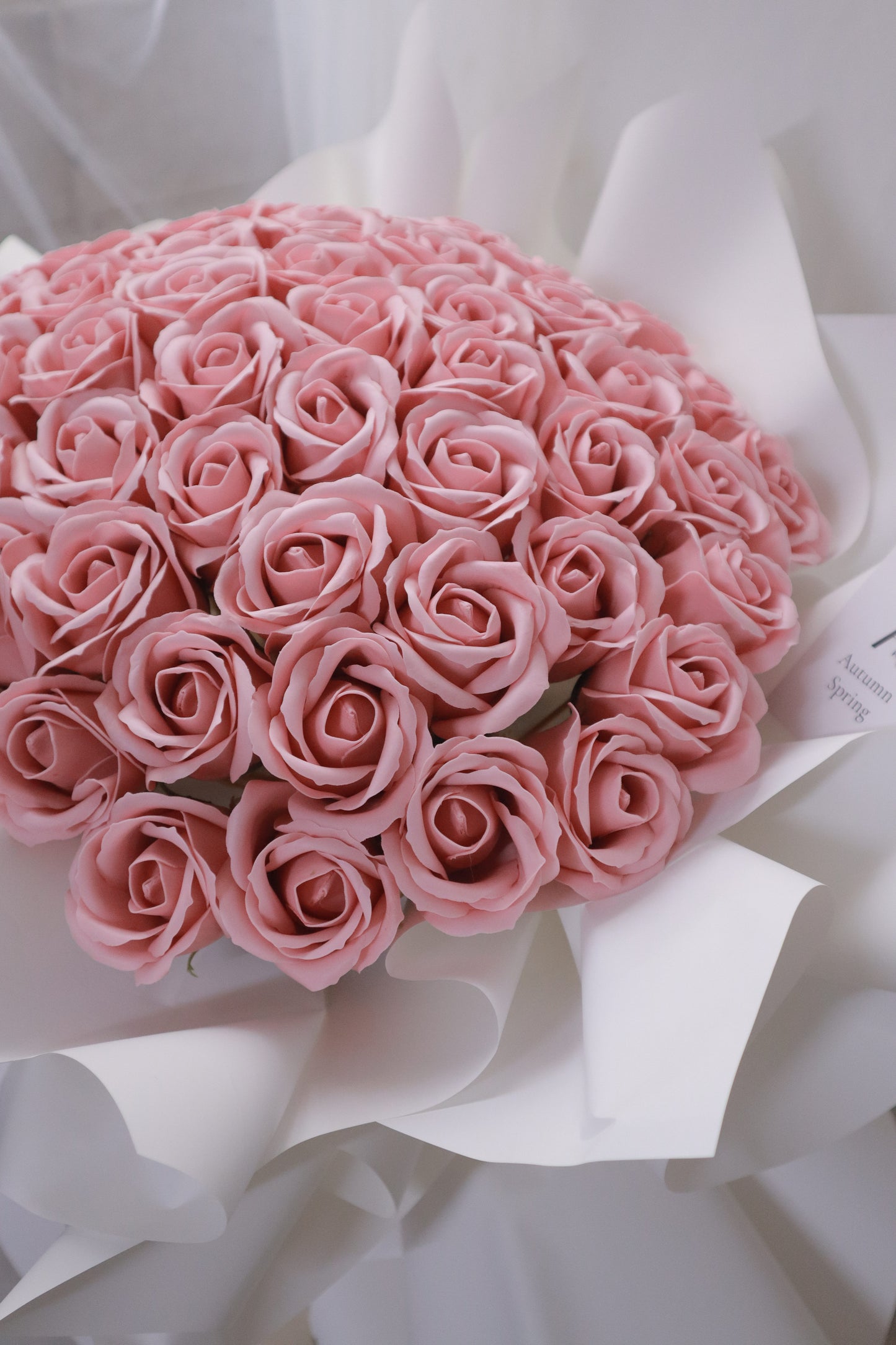 Siena Pink Soap Rose Bouquet