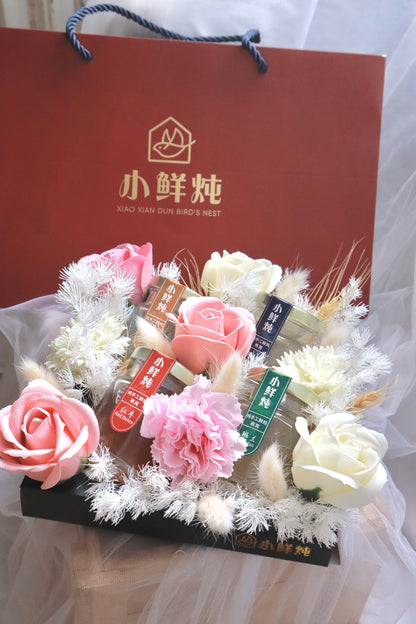 Premium Bird Nest Flower Gift Box