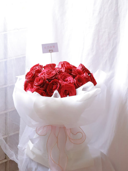 Forever 33 Premium Red Rose Bouquet