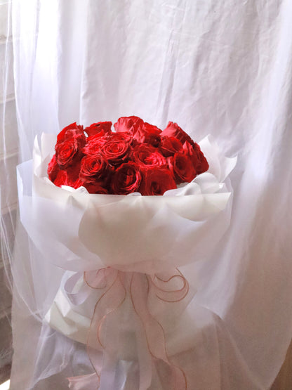 Forever 33 Premium Red Rose Bouquet