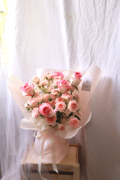 Pink Passion Rose Bouquet