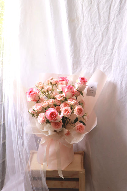 Pink Passion Rose Bouquet