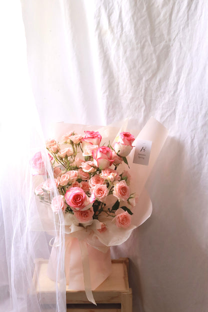 Pink Passion Rose Bouquet