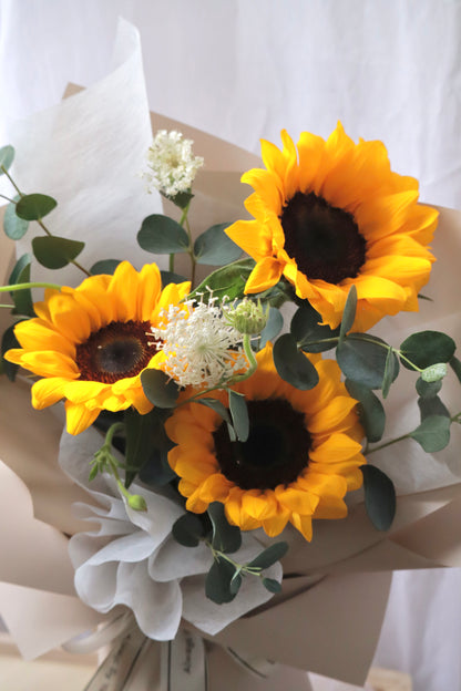 Showers of Gold Sunflower Bouquet