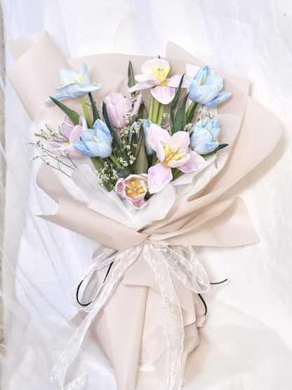 Candy Cloud Tulip Bouquet