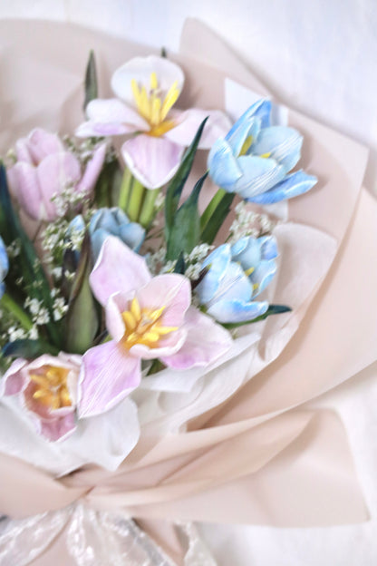 Candy Cloud Tulip Bouquet