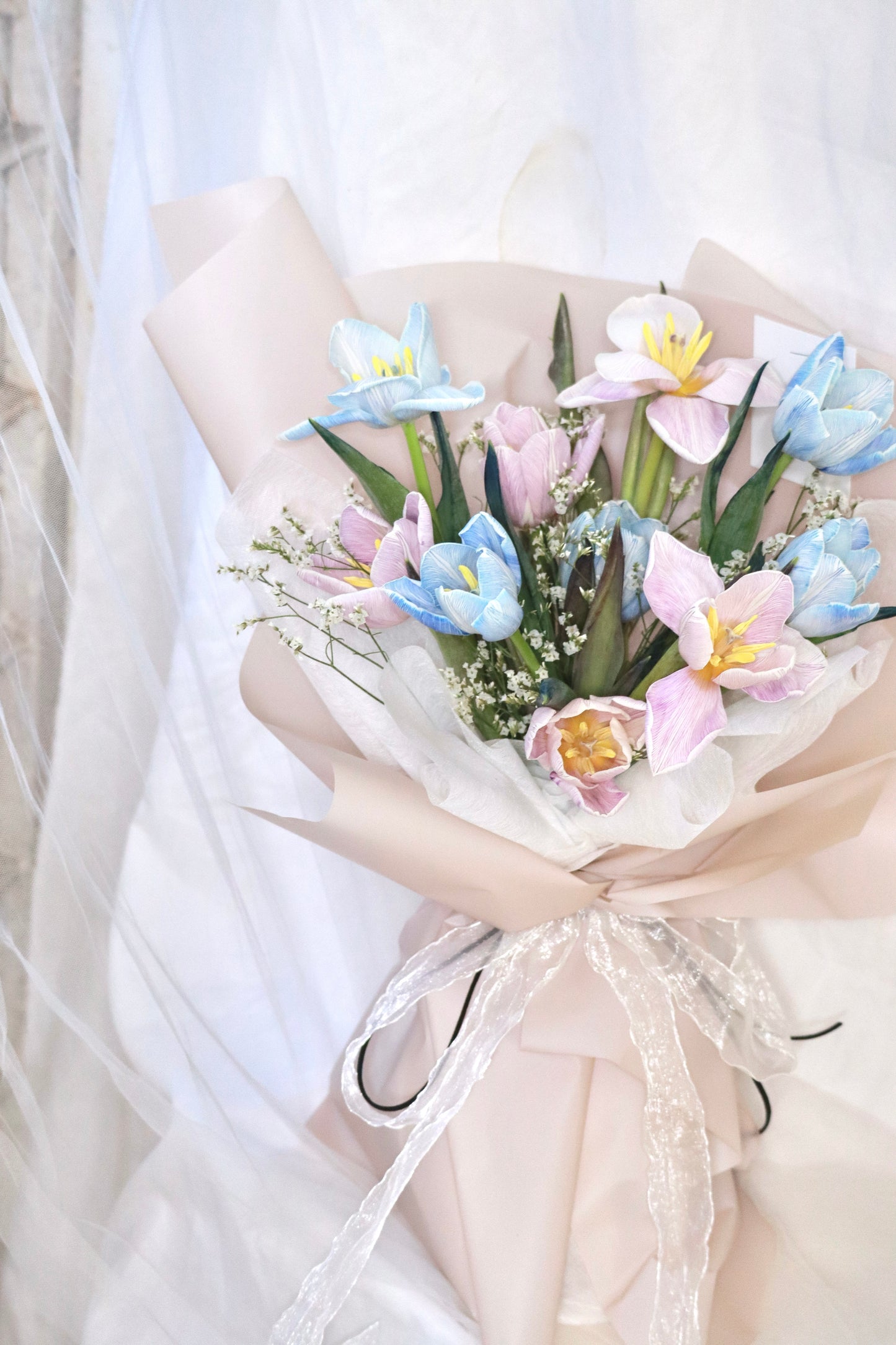 Candy Cloud Tulip Bouquet