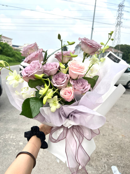 Purple Field Rose Bouquet