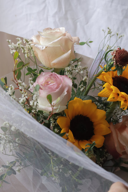 Sunkissed Radiance Sunflower Mixed Bouquet