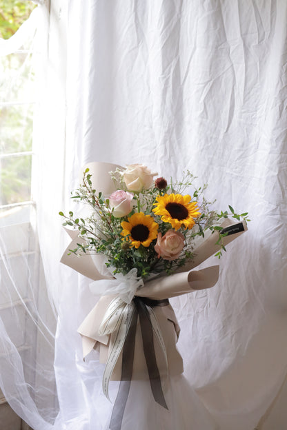 Sunkissed Radiance Sunflower Mixed Bouquet