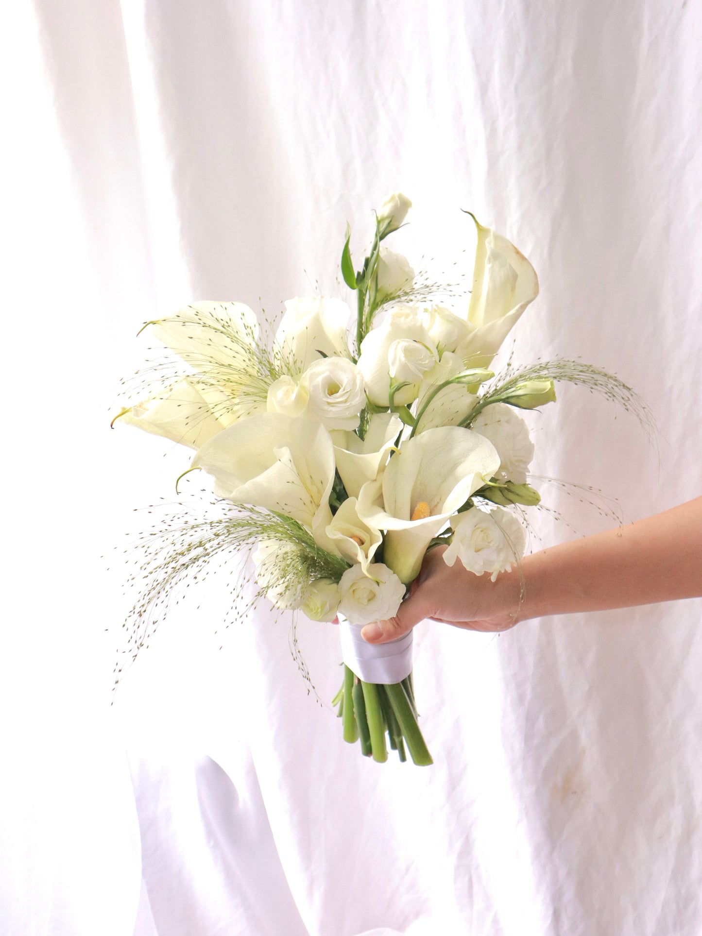 Graceful Lily Bridal Wedding Bouquet